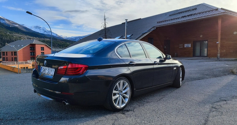 BMW Seria 5 cena 83000 przebieg: 227000, rok produkcji 2012 z Żarki małe 154